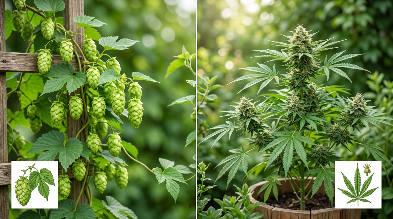 Hops vs Cannabis: What's the Difference