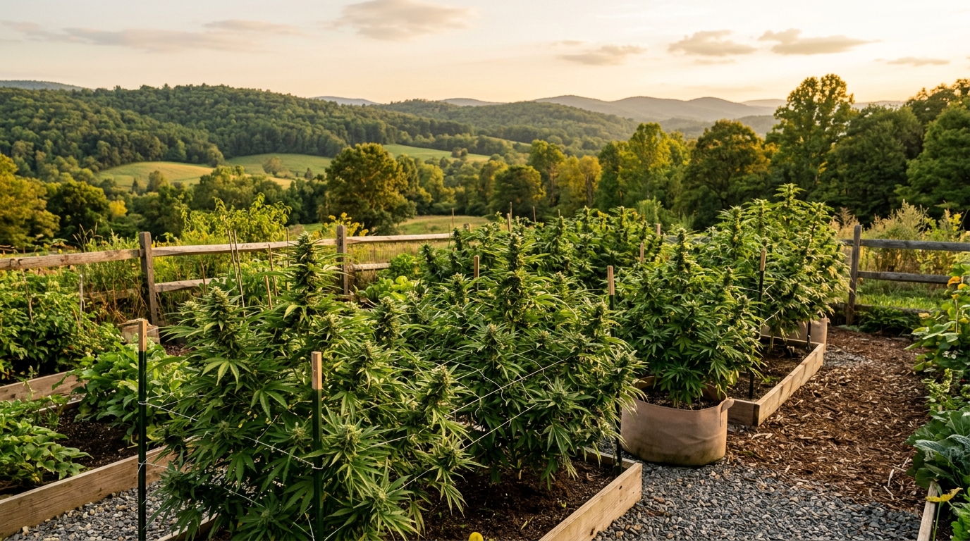 Virginia Cannabis Growing Guide — Climate, Seasons & Best Strains for VA Home Growers (2026)